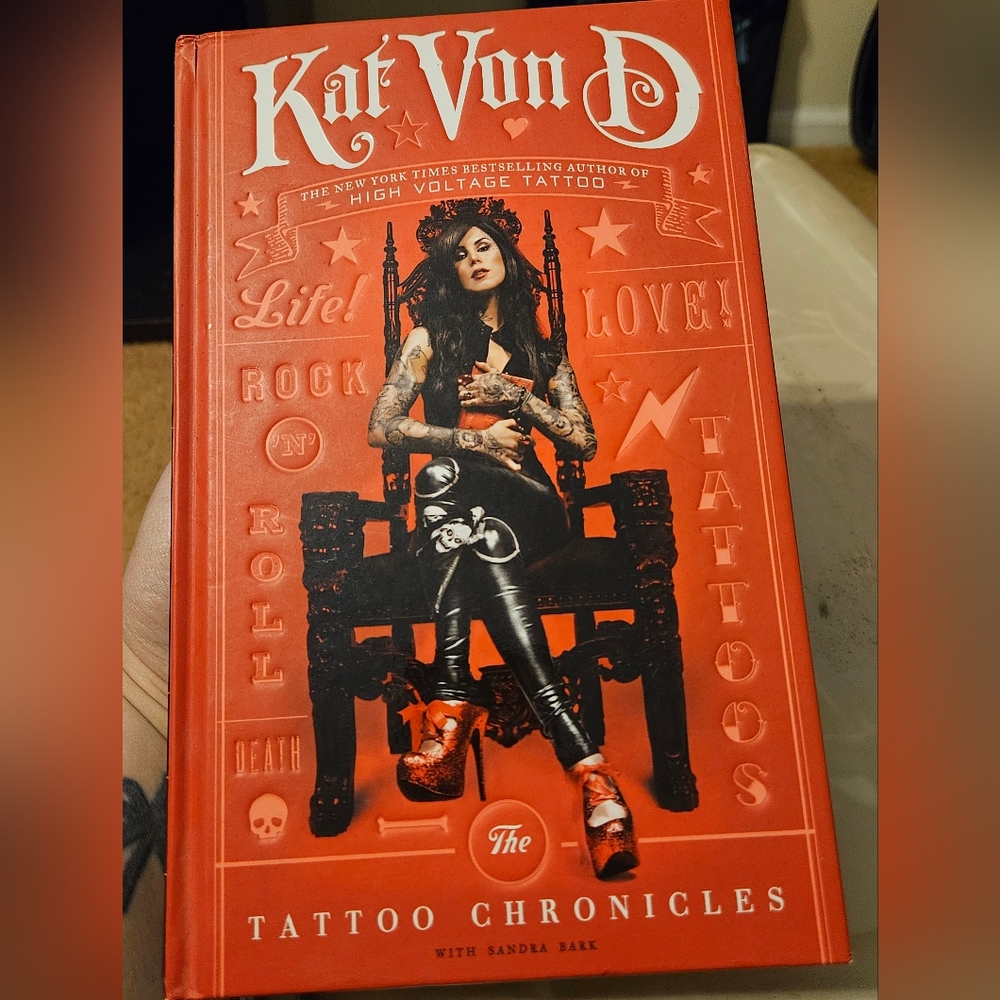 Kat Von D Tattoo Chronicles Book Brand New